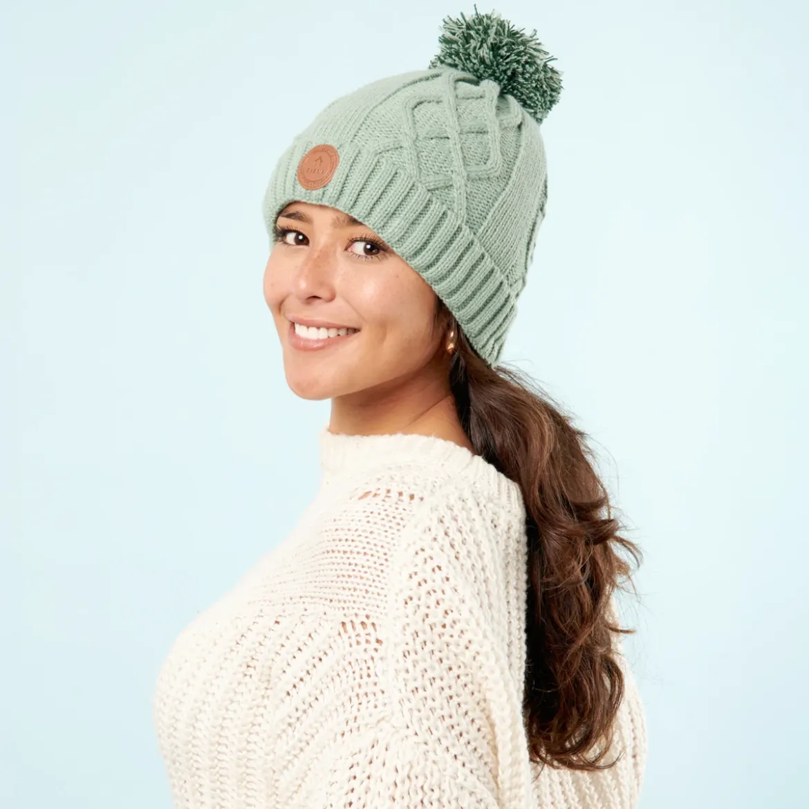 Beanie Appletini Aqua Green Polar