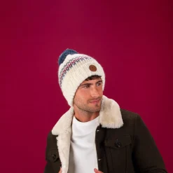 Beanie Bamboo Cream x Red Polar