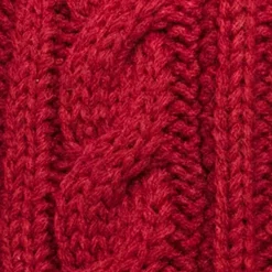 Beanie Creamy Gin Grey Burgundy