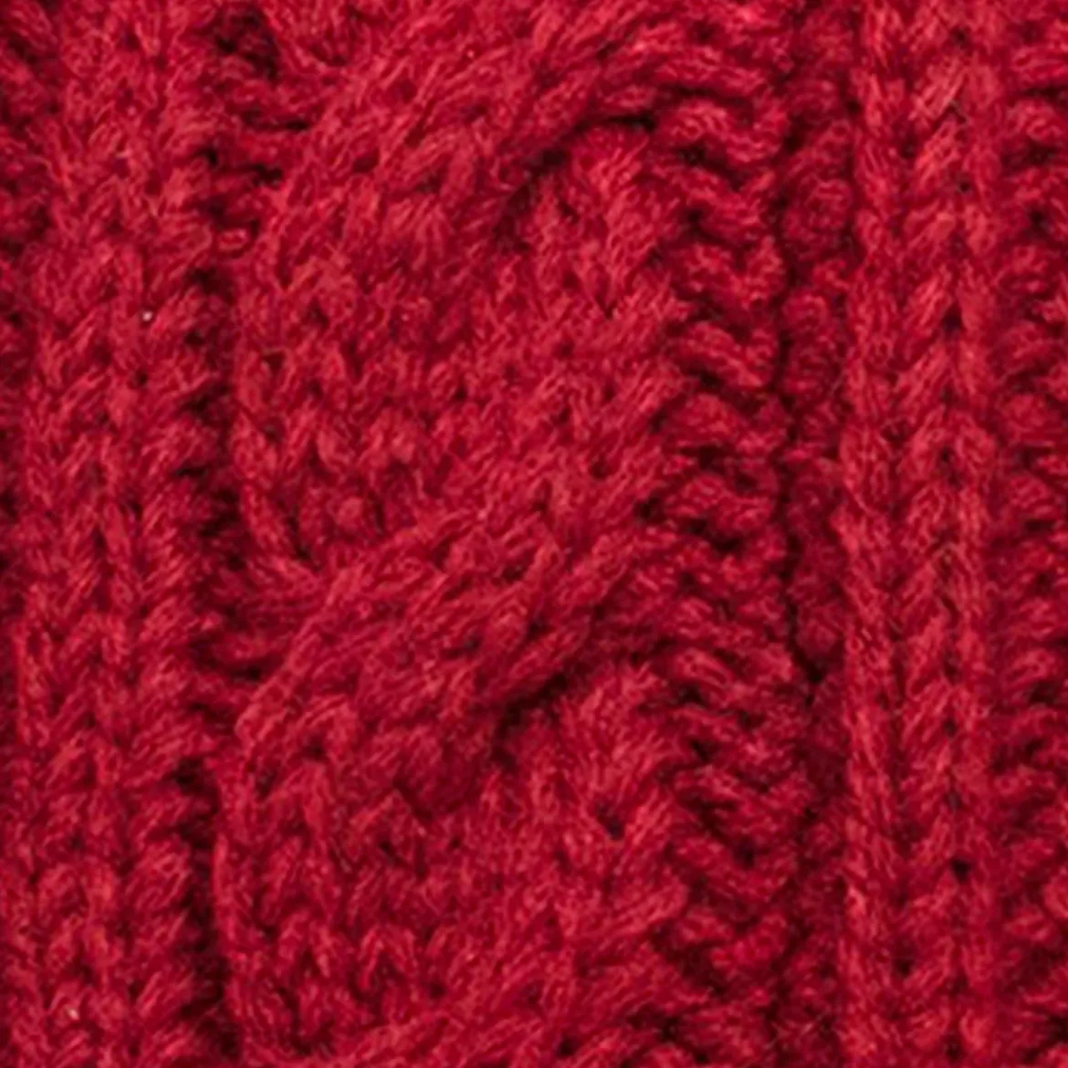 Beanie Creamy Gin Grey Burgundy