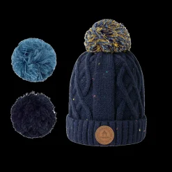 Beanie Jus de Pomme Navy Polar