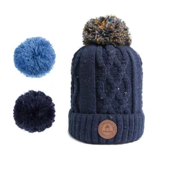 Beanie Jus de pomme navy - baby