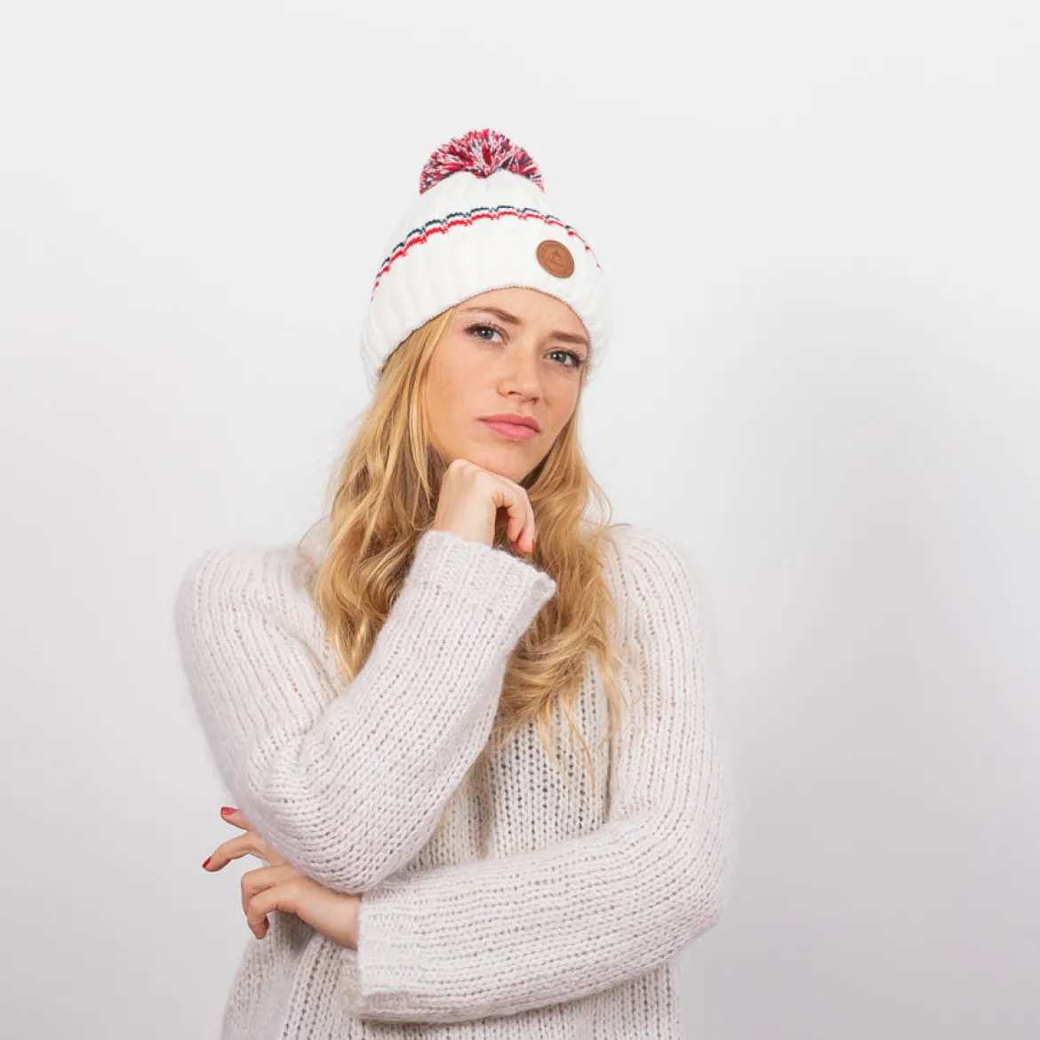 Beanie Manhattan Blanc