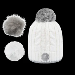 Beanie Milky White