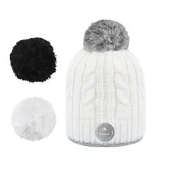 Beanie Milky White