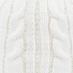 Beanie Milky White