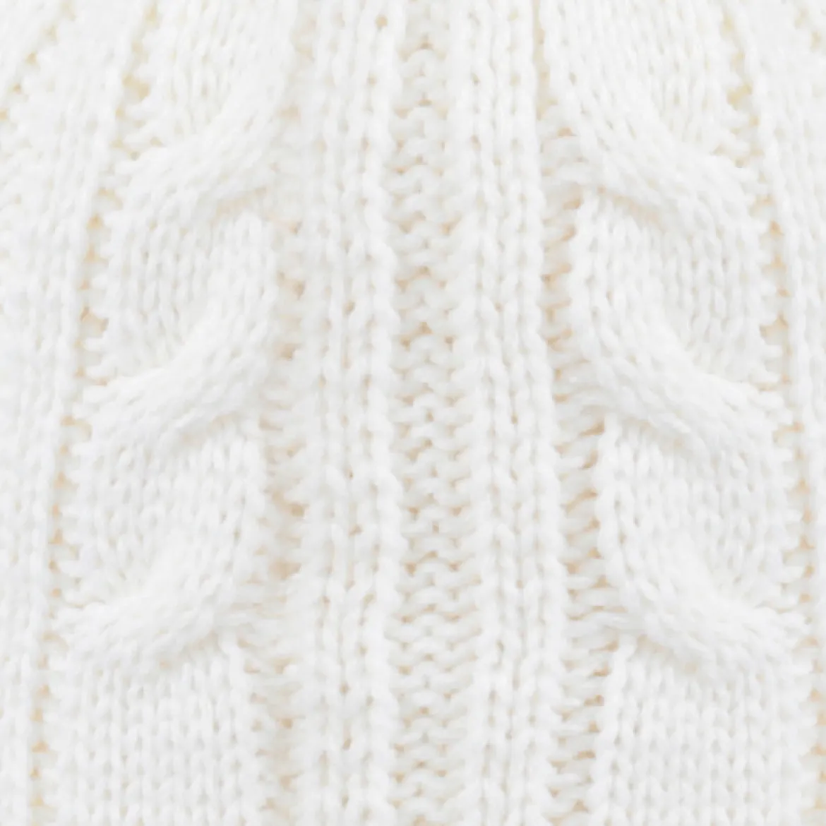 Beanie Milky White