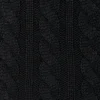 Scarf Creamy Gin Schwarz