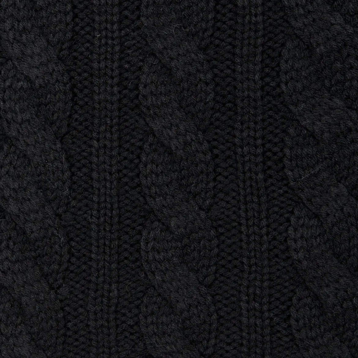 Scarf Creamy Gin Schwarz