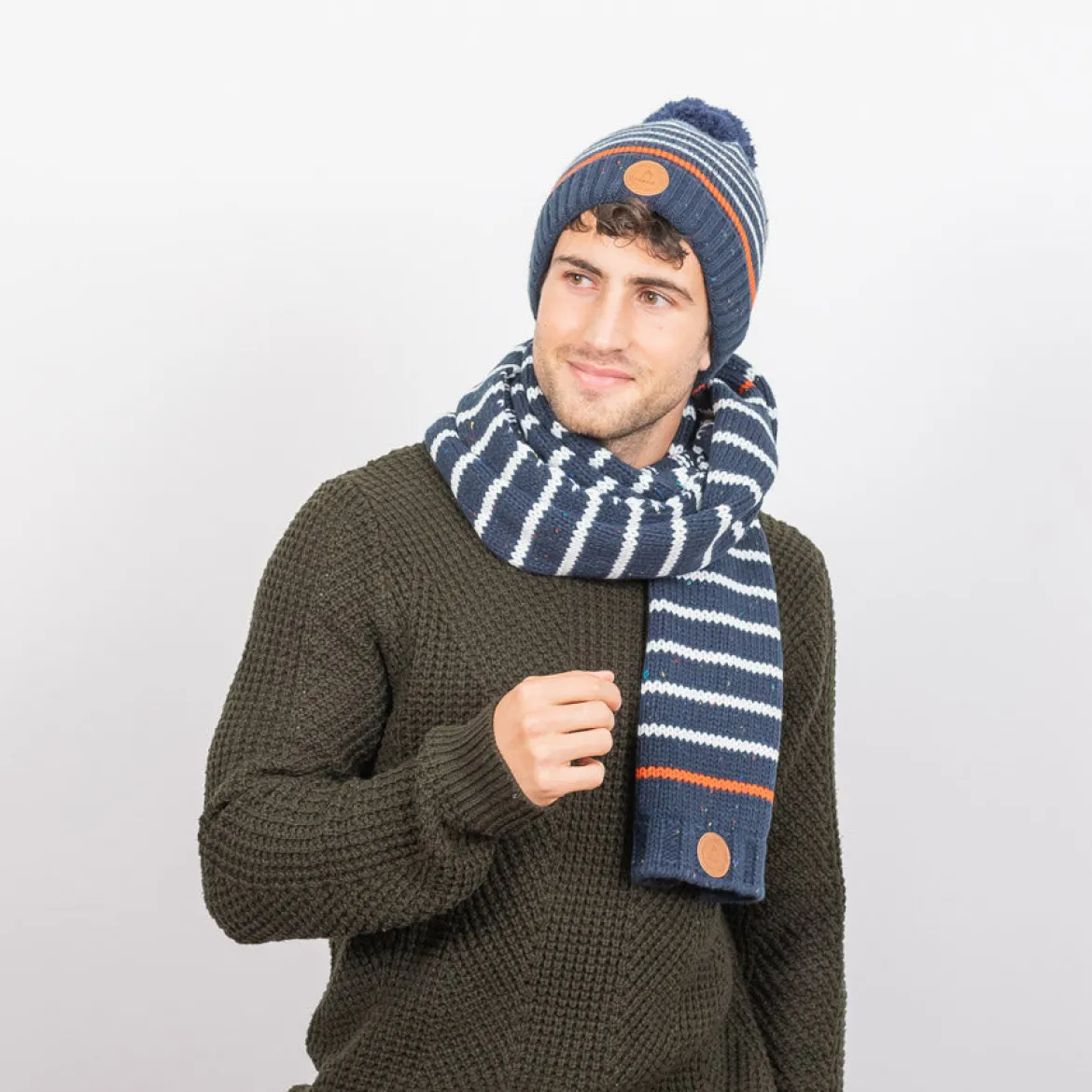 Schal Red Lion Blau