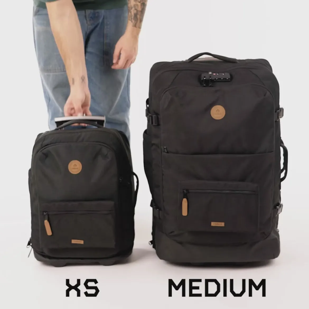 Weichschalenkoffer mit 2 Rollen XS Zante