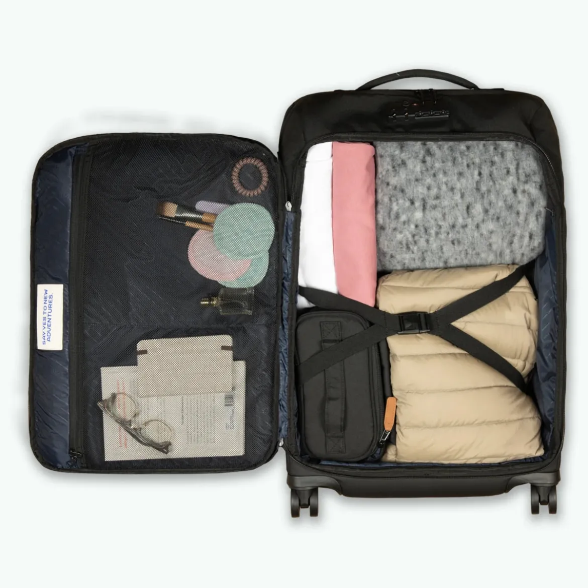 Weichschalenkoffer mit 4 Rollen M Amiens