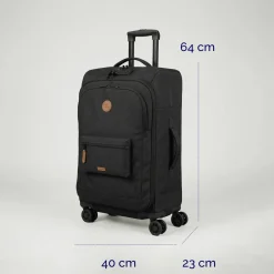Weichschalenkoffer mit 4 Rollen M Amiens
