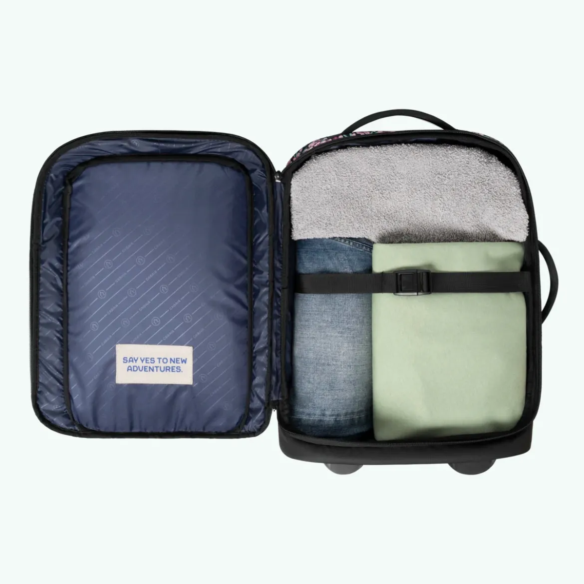 Weichschalenkoffer mit 2 Rollen XS Cagliari
