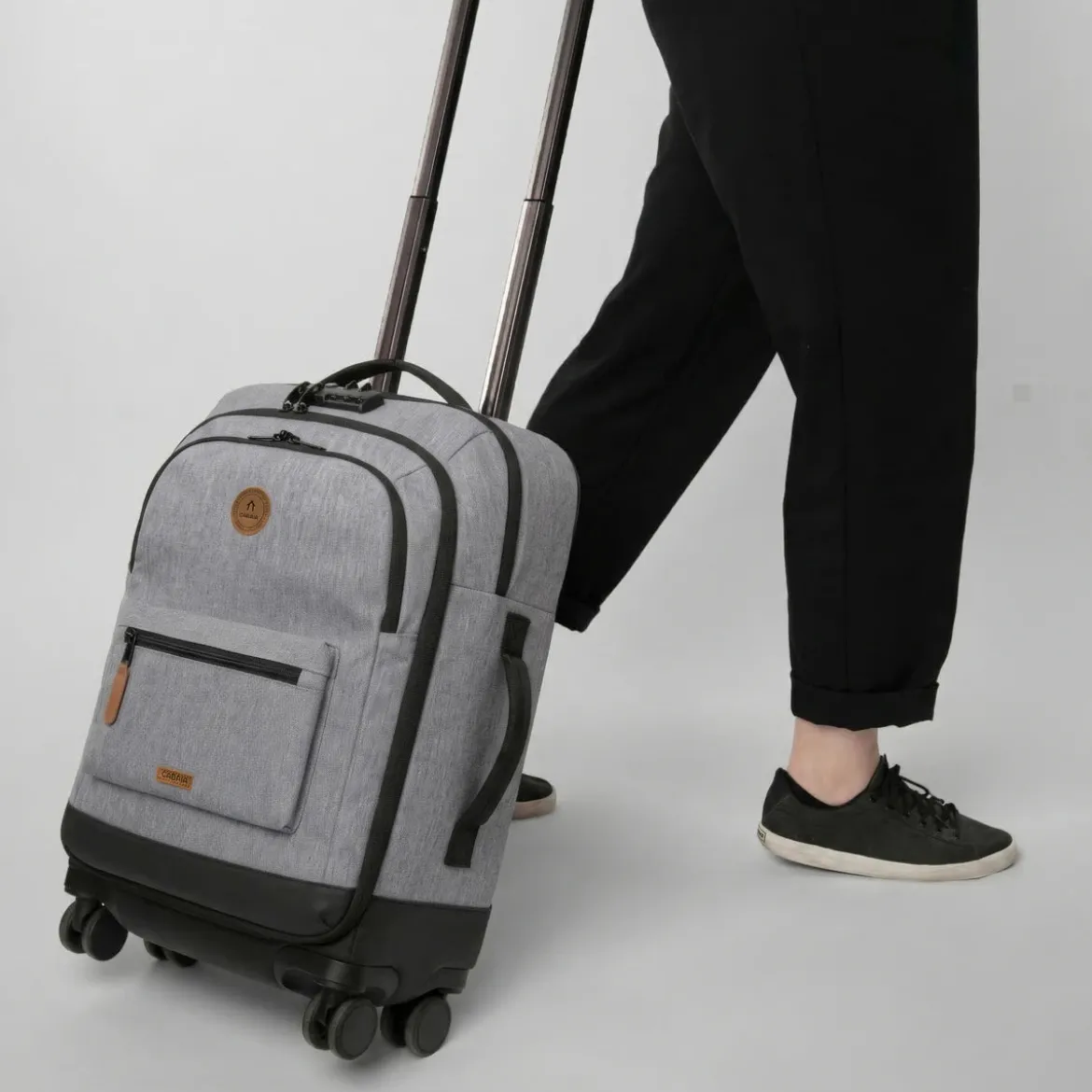 Weichschalenkoffer mit 4 Rollen S Getaria