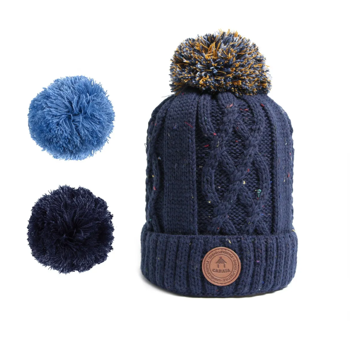Beanie Jus de pomme navy - baby