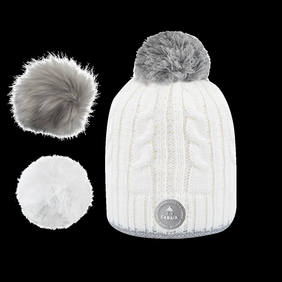 Beanie Milky White